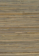 Seabrook Rushcloth Brown Wallpaper