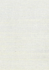 Seabrook Sisal Metallic Silver, Off White Wallpaper