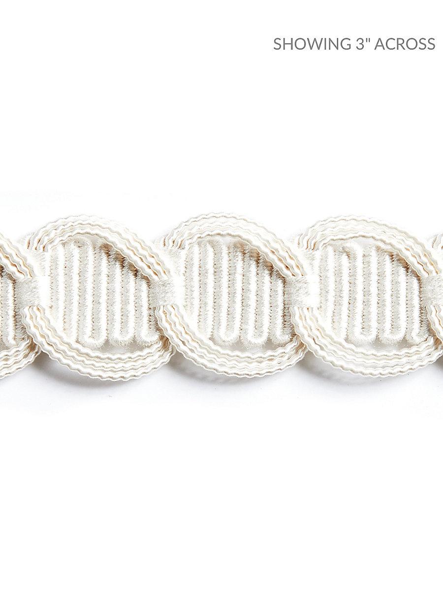 Scalamandre Crescent Braid Frost Trim