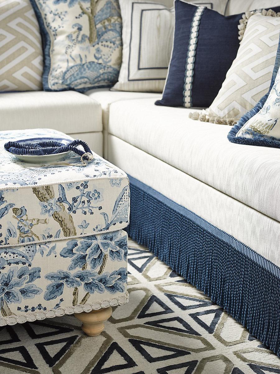 Scalamandre Crescent Braid Frost Trim