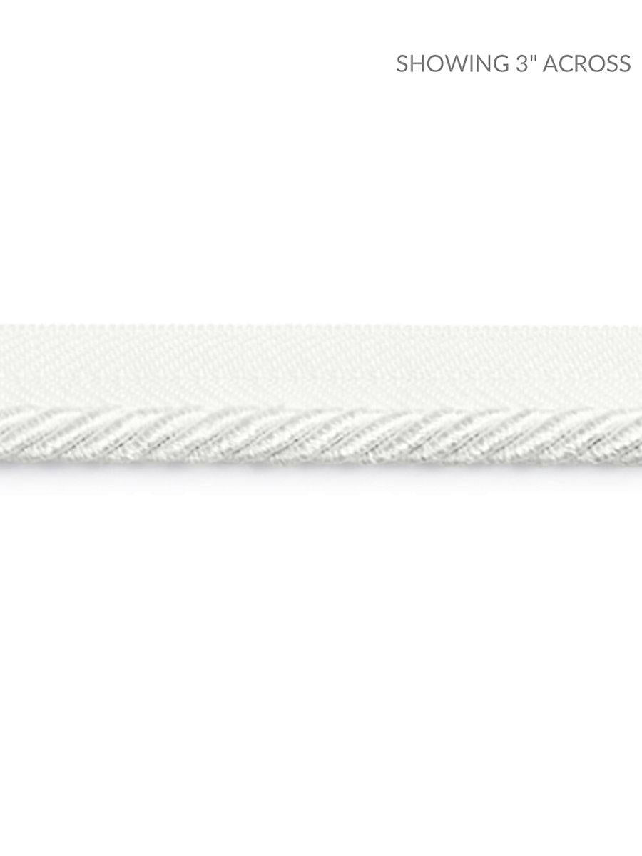 Scalamandre Boulevard Cord Ivory Trim