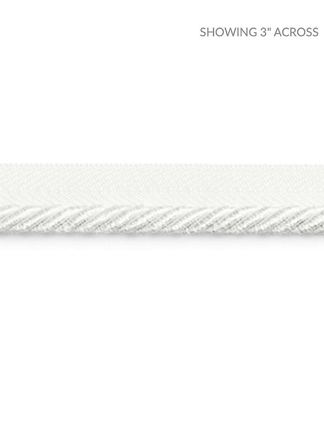 Scalamandre Boulevard Cord Ivory Trim