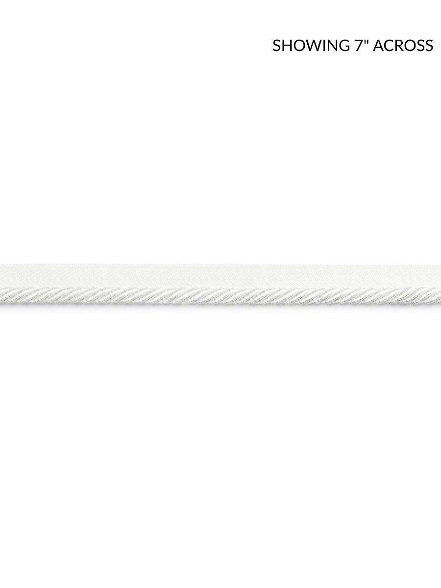 Scalamandre Boulevard Cord Ivory Trim