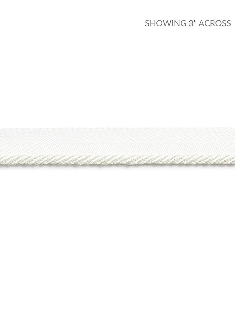 Scalamandre Avenue Cord Ivory Trim