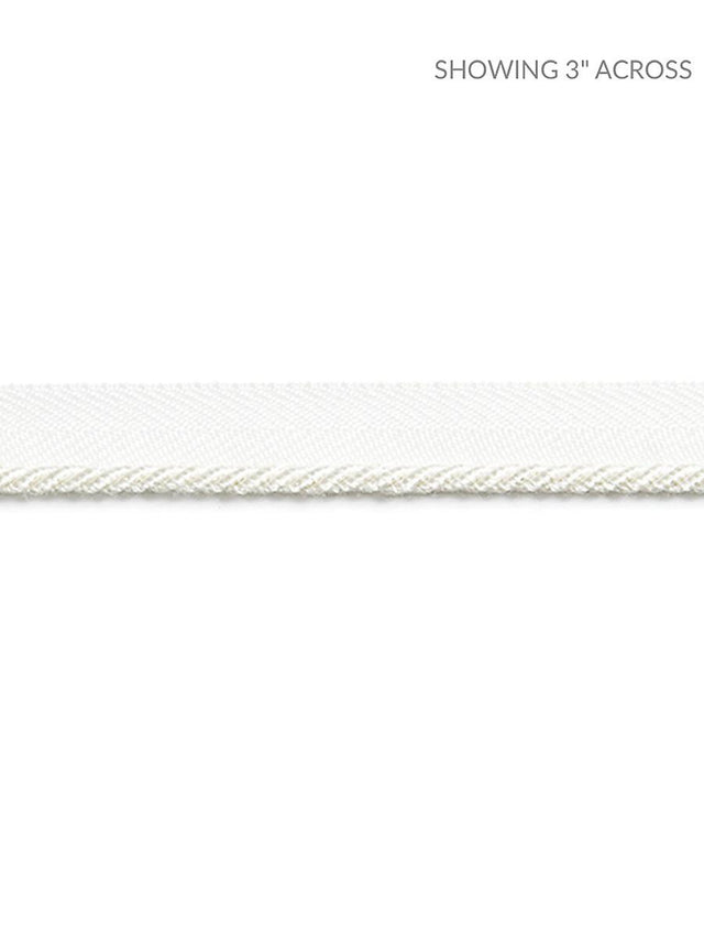 Scalamandre Avenue Cord Ivory Trim