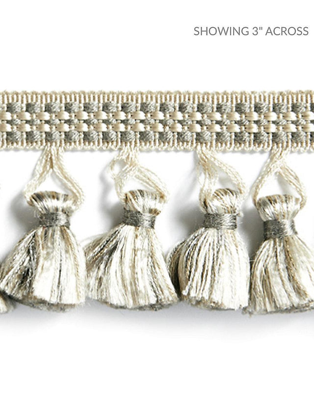 Scalamandre Plaza Tassel Fringe Heron Trim