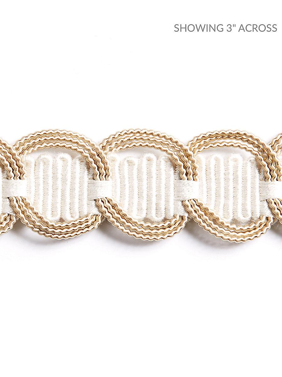 Scalamandre Crescent Braid Latte Trim