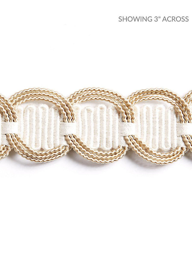Scalamandre Crescent Braid Latte Trim