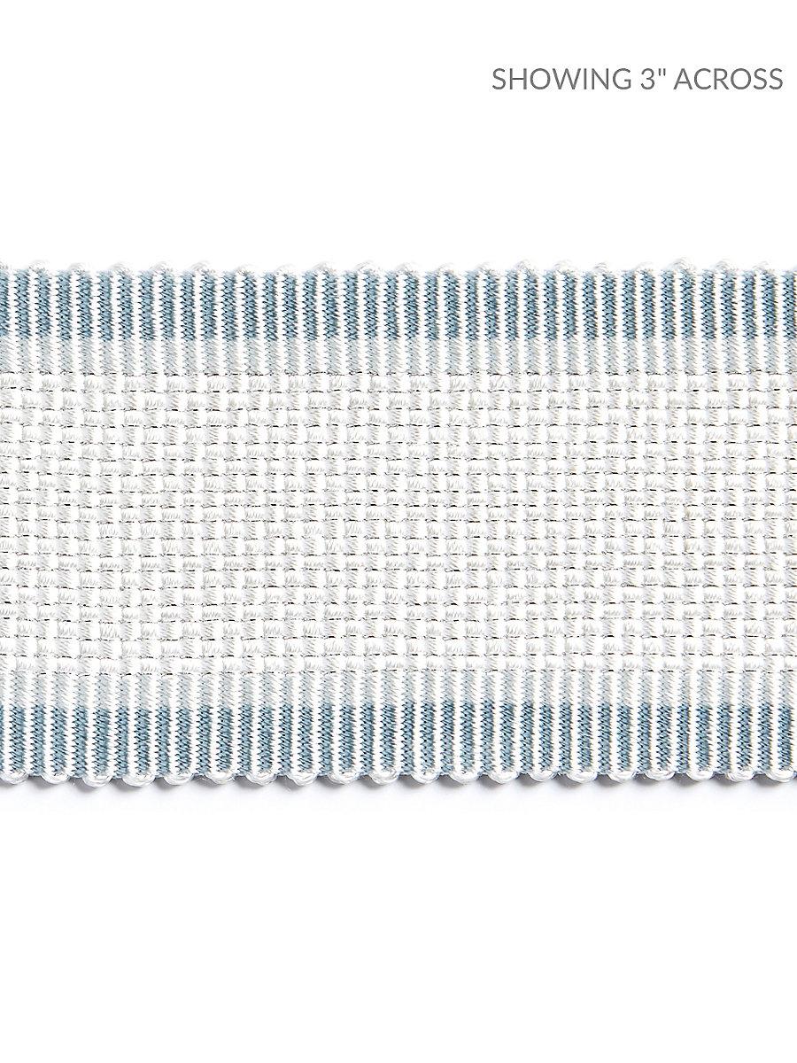 Scalamandre Odeon Shimmer Braid Blue Ice Trim