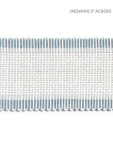 Scalamandre Odeon Shimmer Braid Blue Ice Trim