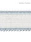 Scalamandre Odeon Shimmer Braid Blue Ice Trim