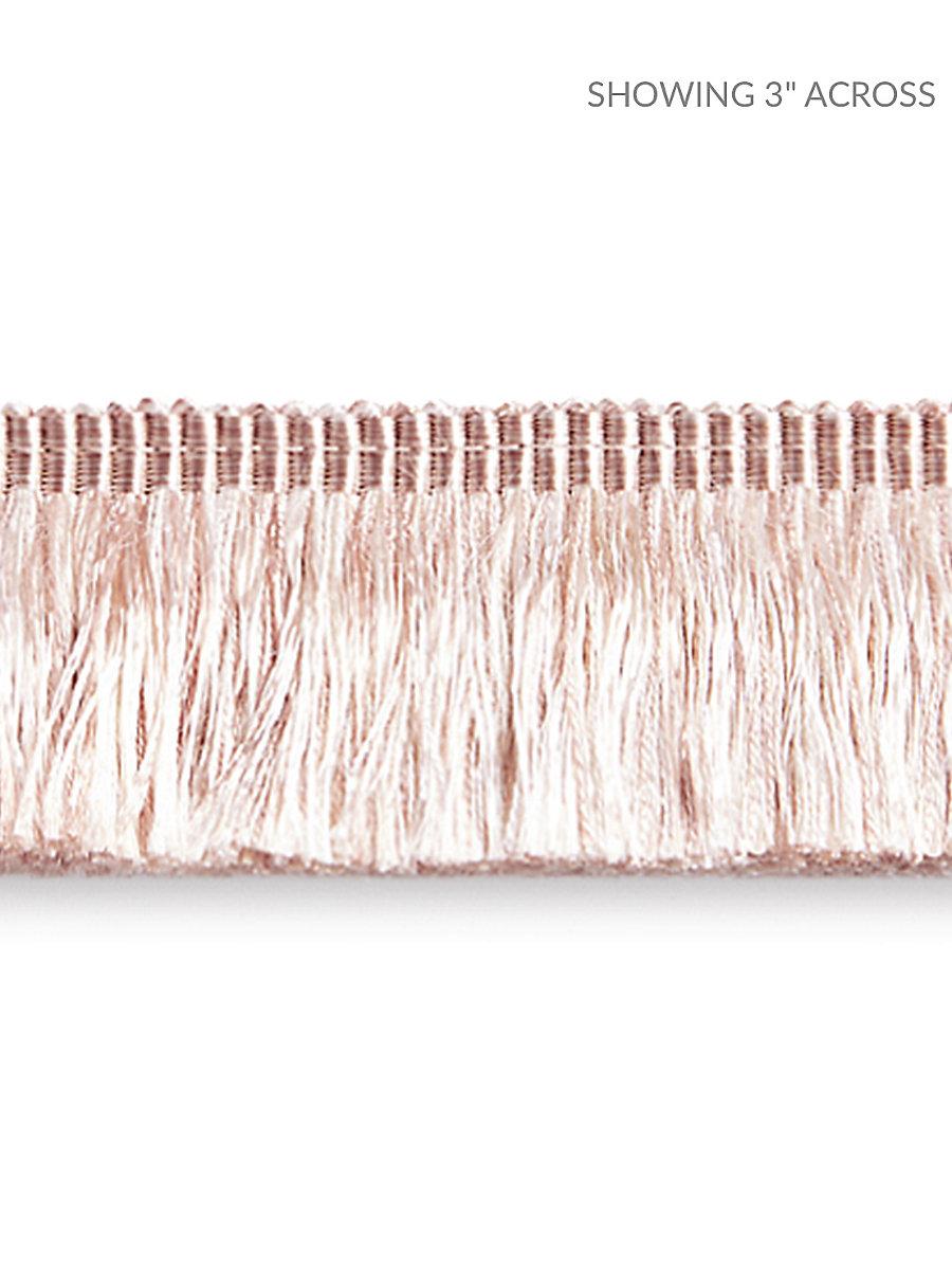 Scalamandre Gripsholm Brush Fringe Blush Trim