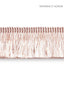 Scalamandre Gripsholm Brush Fringe Blush Trim