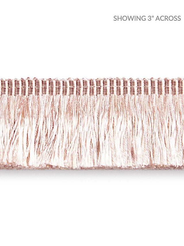 Scalamandre Gripsholm Brush Fringe Blush Trim