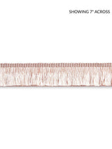 Scalamandre Gripsholm Brush Fringe Blush Trim