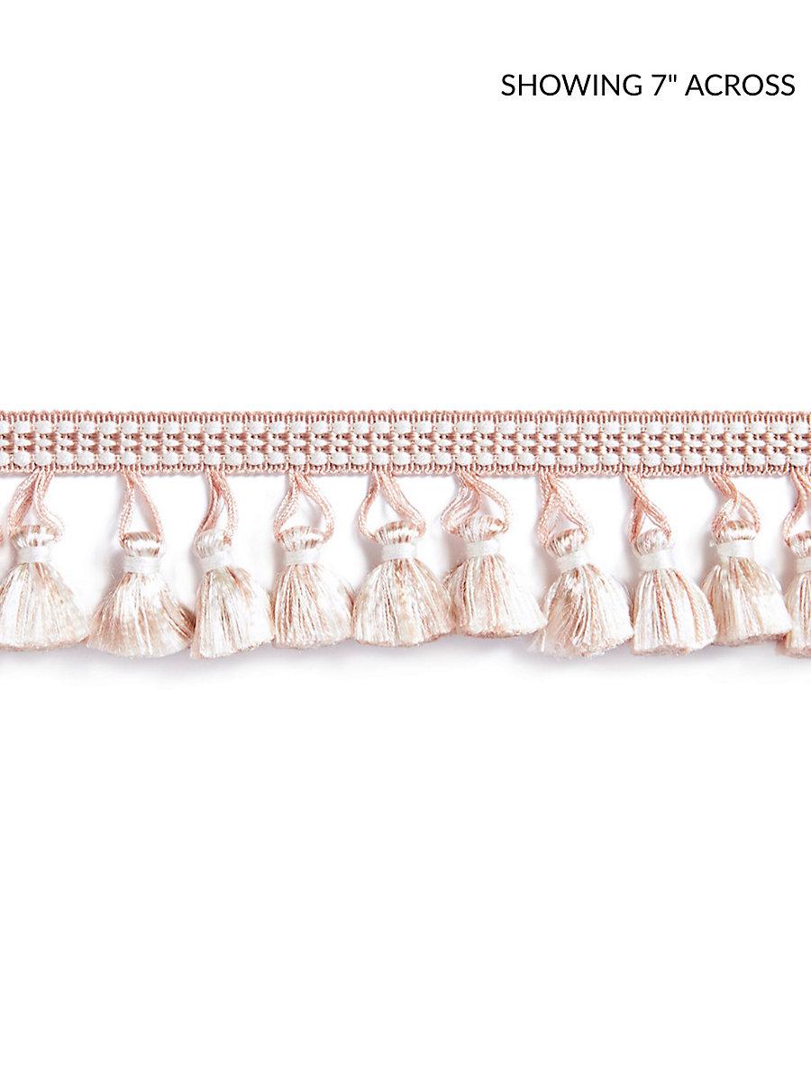 Scalamandre Plaza Tassel Fringe Blush Trim