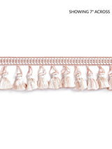 Scalamandre Plaza Tassel Fringe Blush Trim