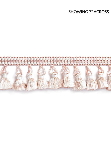 Scalamandre Plaza Tassel Fringe Blush Trim