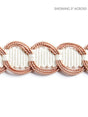 Scalamandre Crescent Braid Petal Trim