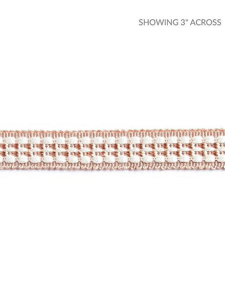 Scalamandre Helena Braid Blush Trim