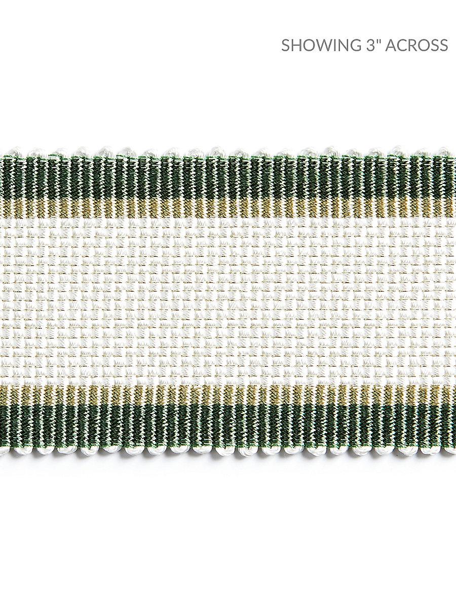 Scalamandre Odeon Shimmer Braid Ivy Trim