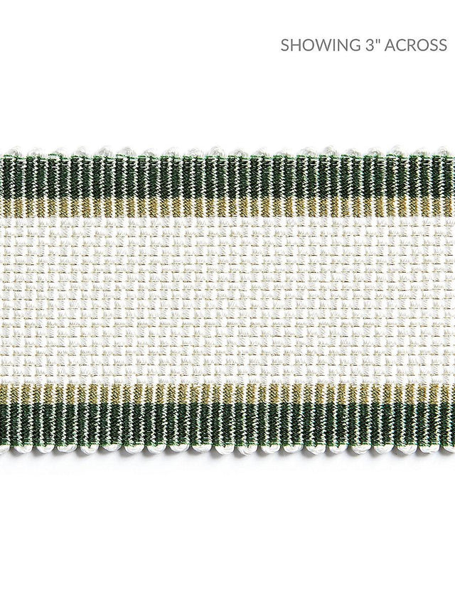 Scalamandre Odeon Shimmer Braid Ivy Trim