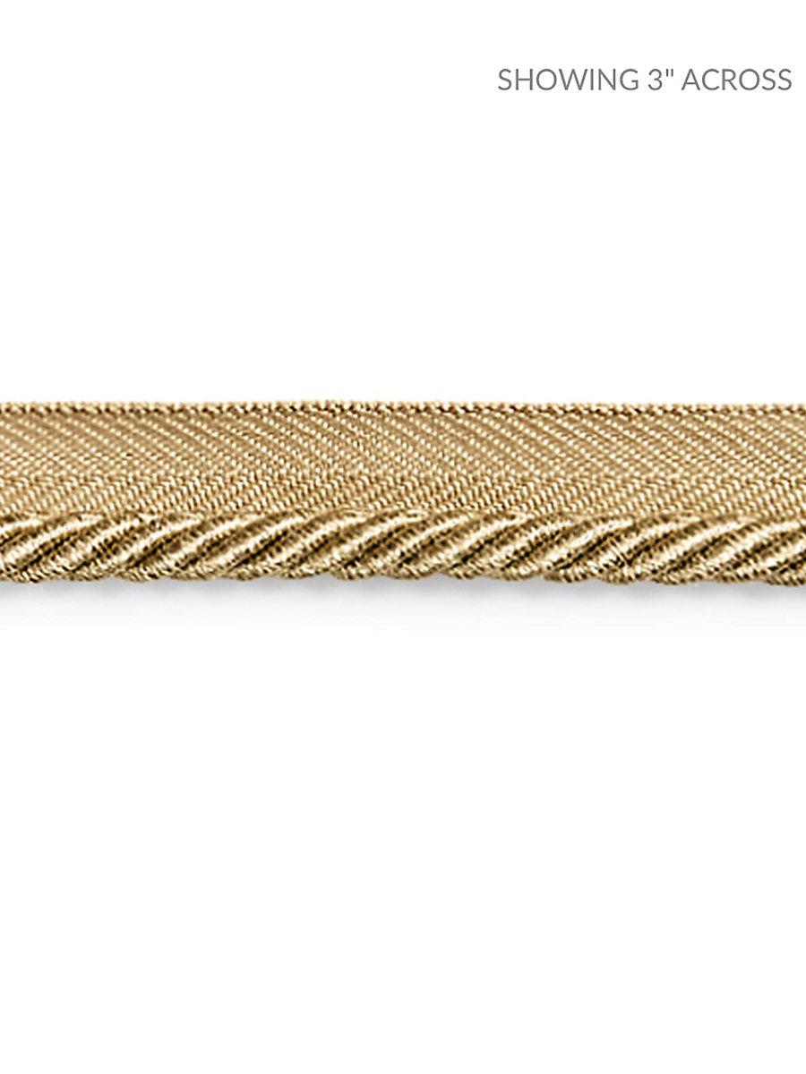 Scalamandre Boulevard Cord Camel Trim