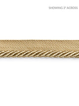 Scalamandre Boulevard Cord Camel Trim