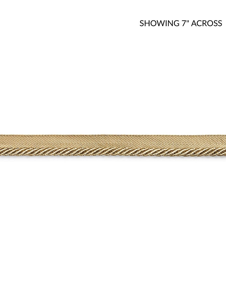 Scalamandre Boulevard Cord Camel Trim