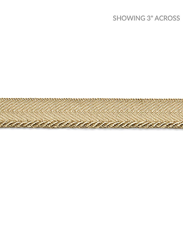 Scalamandre Avenue Cord Camel Trim