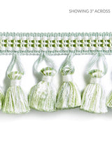 Scalamandre Plaza Tassel Fringe Pistachio Trim