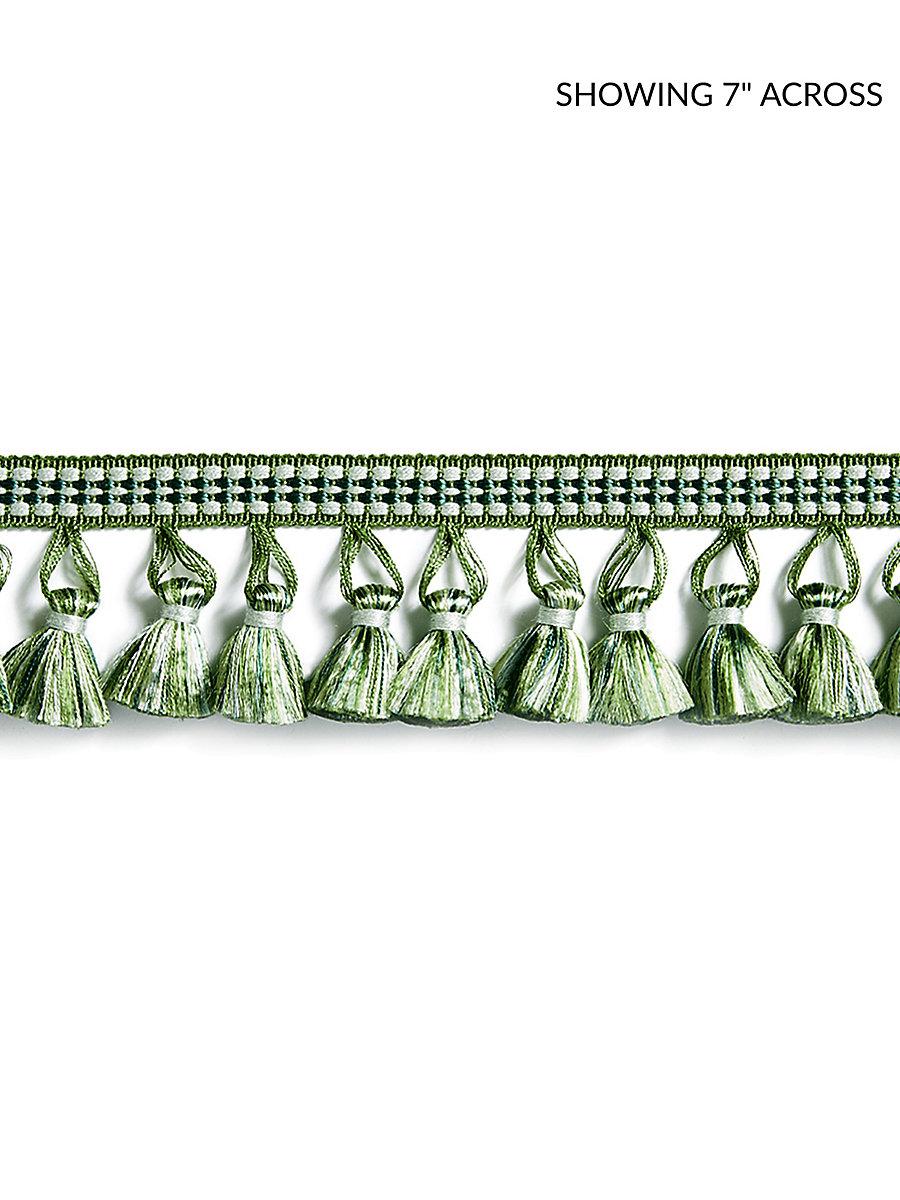 Scalamandre Plaza Tassel Fringe Forest Trim