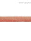 Scalamandre Avenue Cord Persimmon Trim