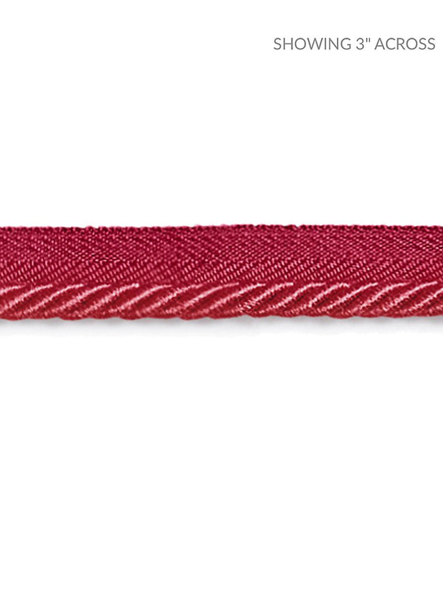 Scalamandre Boulevard Cord Strawberry Trim