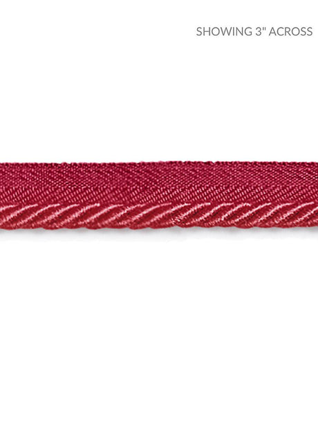 Scalamandre Boulevard Cord Strawberry Trim