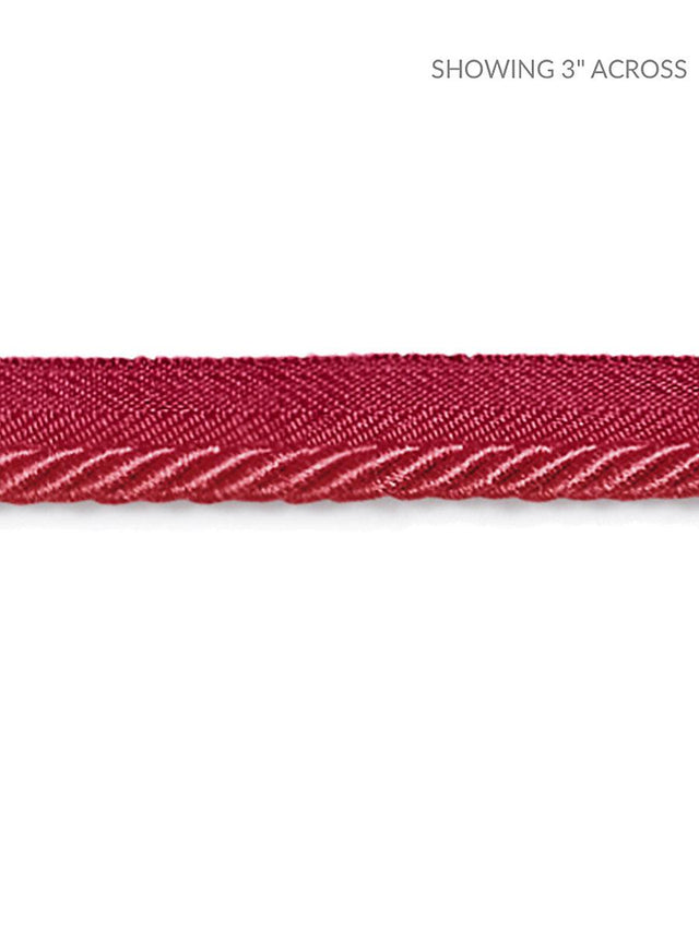 Scalamandre Boulevard Cord Strawberry Trim