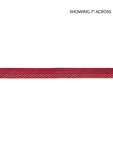 Scalamandre Boulevard Cord Strawberry Trim
