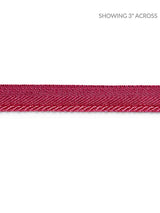 Scalamandre Avenue Cord Strawberry Trim