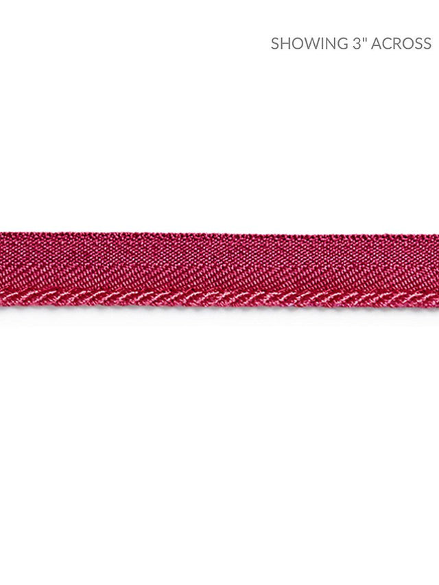 Scalamandre Avenue Cord Strawberry Trim