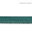Scalamandre Boulevard Cord Emerald Isle Trim