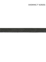 Scalamandre Boulevard Cord Coal Trim