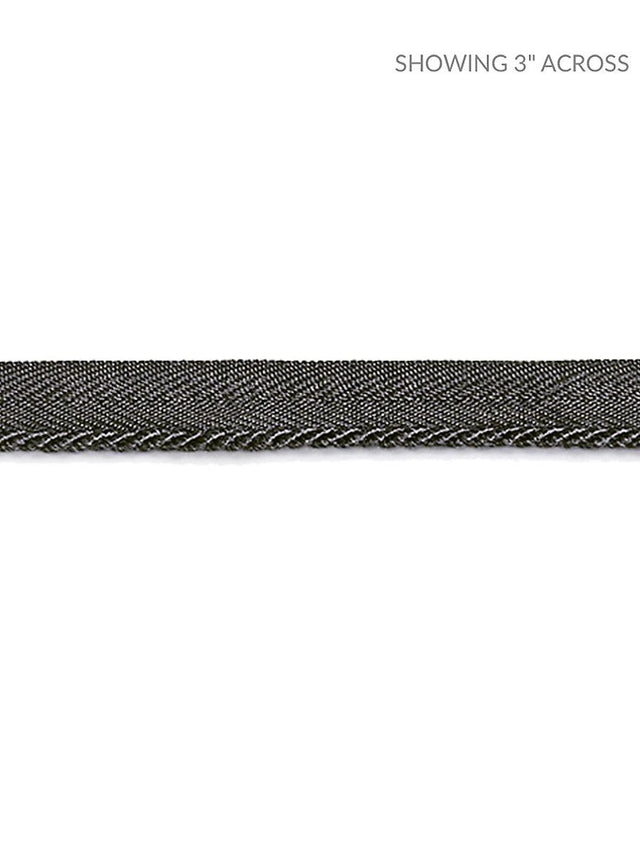 Scalamandre Avenue Cord Coal Trim