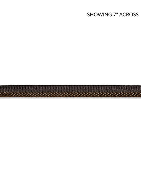 Scalamandre Boulevard Cord Chocolate Trim