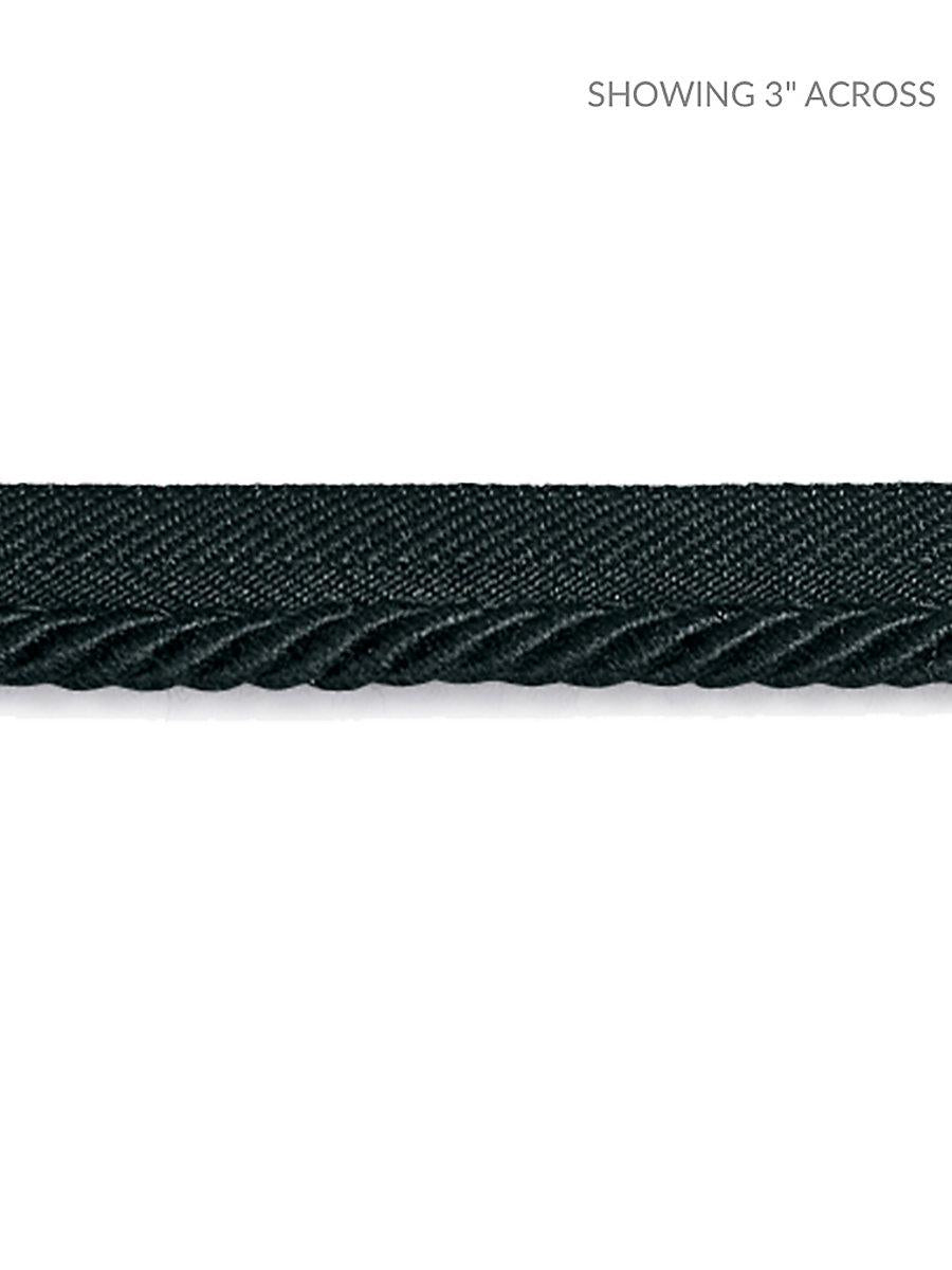 Scalamandre Boulevard Cord Noir Trim