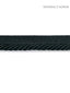 Scalamandre Boulevard Cord Noir Trim