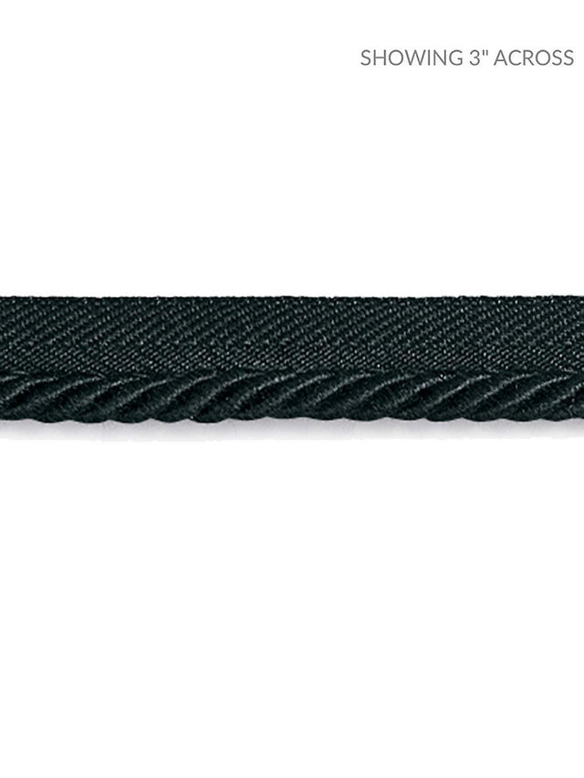Scalamandre Boulevard Cord Noir Trim