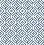Seabrook Navy Diamond Geometric Navy & White Wallpaper