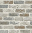Seabrook Washed Brick Soft Gray & Rust Wallpaper