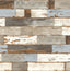 Seabrook Colorful Shiplap Blue & Neutral Wallpaper