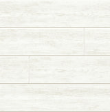 Seabrook Off-White Shiplap Off-White Wallpaper